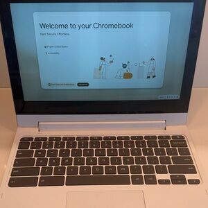 Lenovo Chromebook Laptop White CLEAN